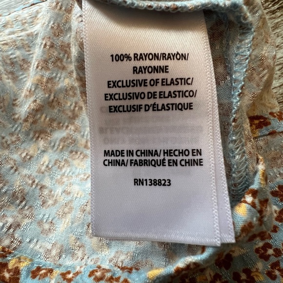 Idyllwind Beth Ditsy Print Puff Sleeve Midi Dress Size S Western Cowgirl Floral - Picture 7 of 11